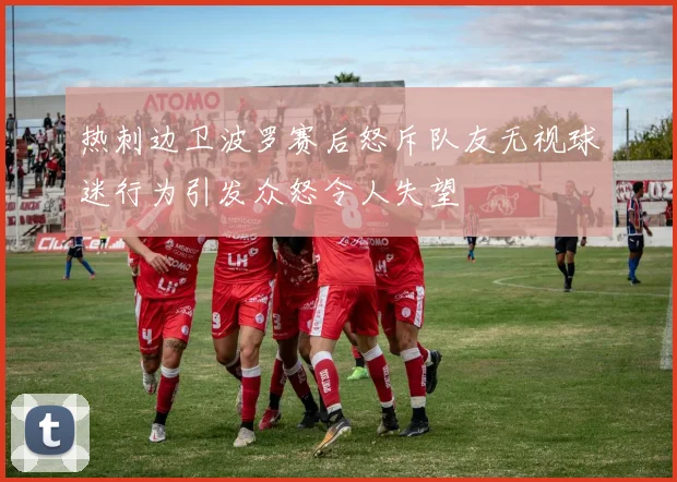 热刺边卫波罗赛后怒斥队友无视球迷行为引发众怒令人失望